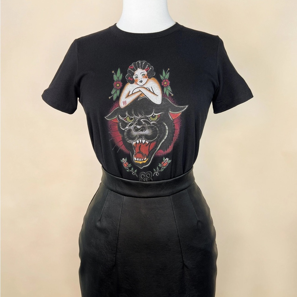 NWT mischief made the black panther fitted T shirt 3x